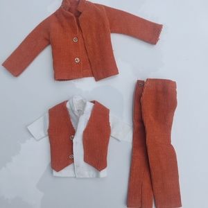 Vintage Orange Barbie outfit
